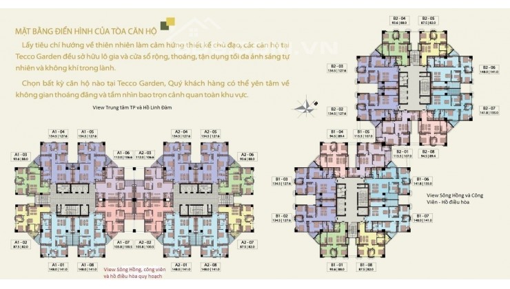 Bán căn 3PN+1 , 3WC nhận nhà ở ngay -  Sổ đỏ trao tay. Tầng cao view đẹp, giá tốt